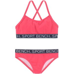 Bench. Bustier-Bikini »Yva Kids«, in sportlichem Design und Farben pink Größe 170/176