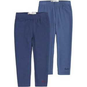 Levi's® Kids Leggings »LVG 2 PK CLASSIC LEGGING«, (2 tlg.), for BABYS medieval blu Größe 24M (92)