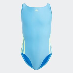 Adidas Performance Badeanzug »3S SWIMSUIT«, (1 St.) Blue Burst / Green Spark Größe 152