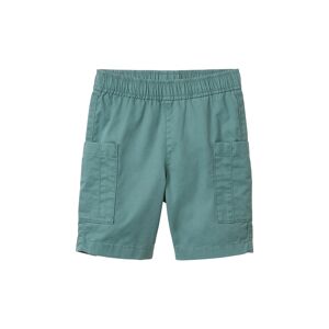 TOM TAILOR Jungen Cargo Shorts, grün, Uni, Gr. 110