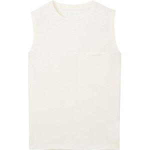 TOM TAILOR Jungen Oversized Tanktop, weiß, Uni, Gr. 140