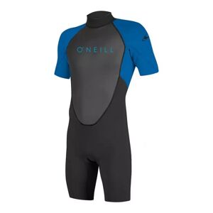 O'Neill - Neoprenanzug Kind, Youth Reactor-2 2mm Back Zip S/s Spring, 140, Black