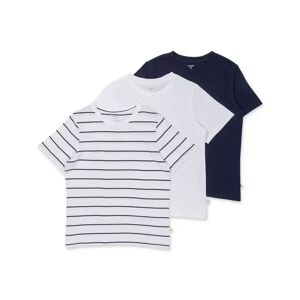Manor Kids - Triopack, T-Shirts, Kurzarm, 104, Weiss
