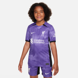 Liverpool FC 2023/24 Stadium Third Nike Dri-FIT Fußballtrikot für ältere Kinder - Lila - L