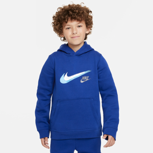Nike Sportswear Fleece-Hoodie mit Grafik für ältere Kinder (Jungen) - Blau - L