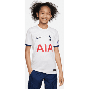 Tottenham Hotspur 2023/24 Stadium Home Nike Dri-FIT Fußballtrikot für ältere Kinder - Weiß - XS