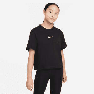 Nike Sportswear T-Shirt für ältere Kinder (Mädchen) - Schwarz - L