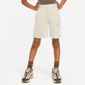 Nike Sportswear Dri-FIT Fleece-Shorts für ältere Kinder (Mädchen) - Grau - XL