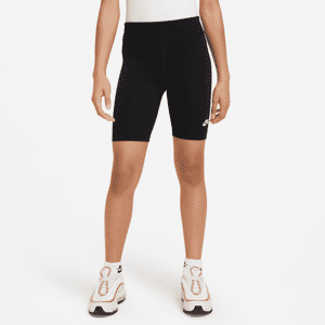 Nike Biker-Shorts (ca. 18 cm) für ältere Kinder (Mädchen) - Schwarz - XS
