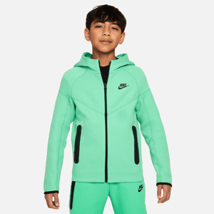 Nike Sportswear Tech Fleece Kapuzenjacke für ältere Kinder (Jungen) - Grün - M