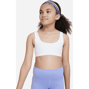 Nike Alate All USport-BH für ältere Kinder (Mädchen) - Weiß - XL