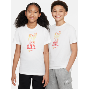 Liverpool FCNike Fußball-T-Shirt für ältere Kinder - Weiß - L