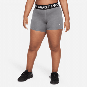 Nike Dri-FIT One Bike Shorts für ältere Kinder (Mädchen) (erweiterte Größe) - Grau - L+