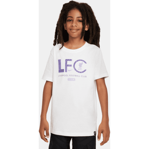 Liverpool FC MercurialNike Fußball-T-Shirt für ältere Kinder - Weiß - M