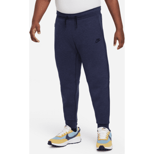 Nike Sportswear Tech Fleece Hose für ältere Kinder (Jungen) (erweiterte Größe) - Blau - L+