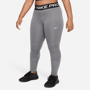 Nike Pro Dri-FITLeggings für ältere Kinder (Mädchen) (große Größe) - Grau - M+