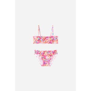 Calzedonia Bikini für Mädchen Blurred Flower Mädchen Multifarben Größe 4 JAHRE