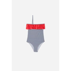 Calzedonia Badeanzug für Mädchen Sailor Stripes Mädchen Blau Größe 2 JAHRE