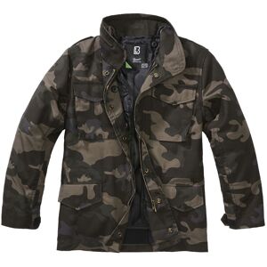 Brandit Jacke für Kinder - Kids M65  Jacke - für Mädchen & Jungen - darkcamo