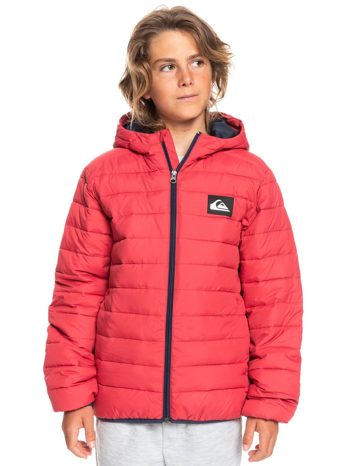 Quiksilver Daunenjacke »Scaly« rot  10(140-148cm) 12(148-156cm) 14(155-164cm) 16(165-172cm) 8(125-130cm)