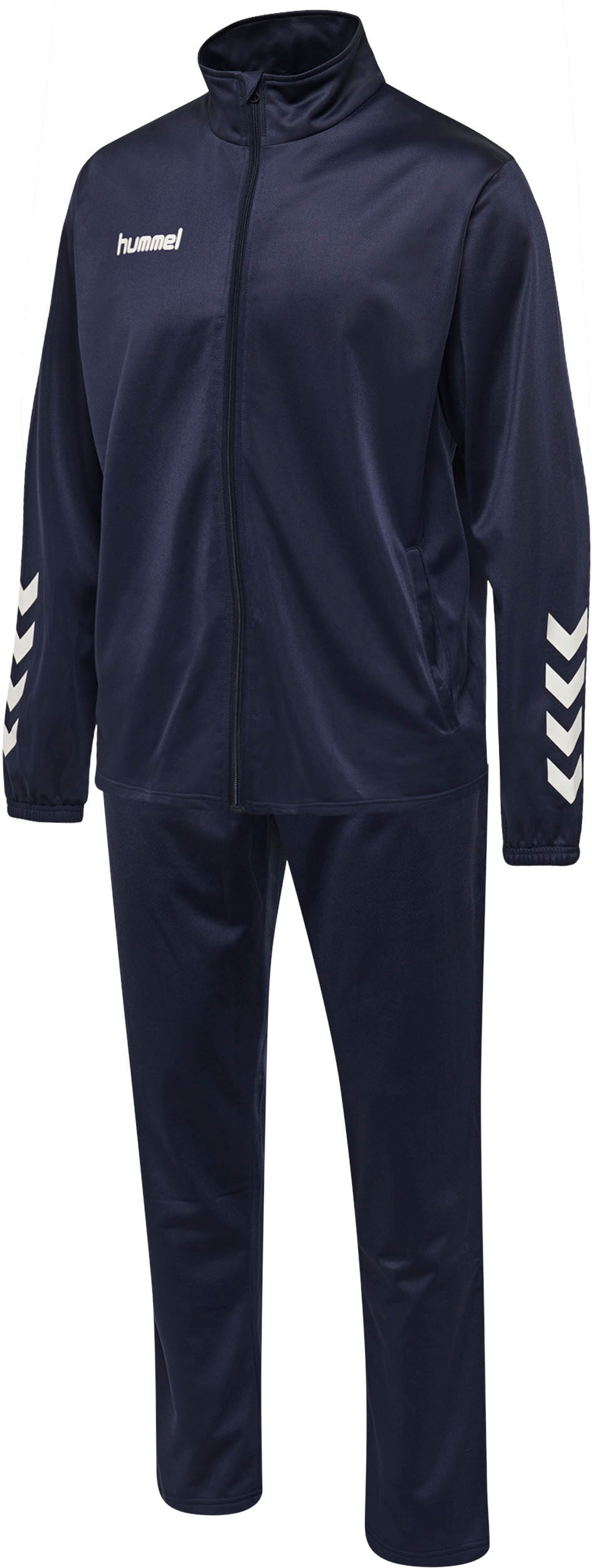 hummel Trainingsanzug »hmlPROMO KIDS POLY SUIT«, (2 tlg.) blau  128 140 152 164 176