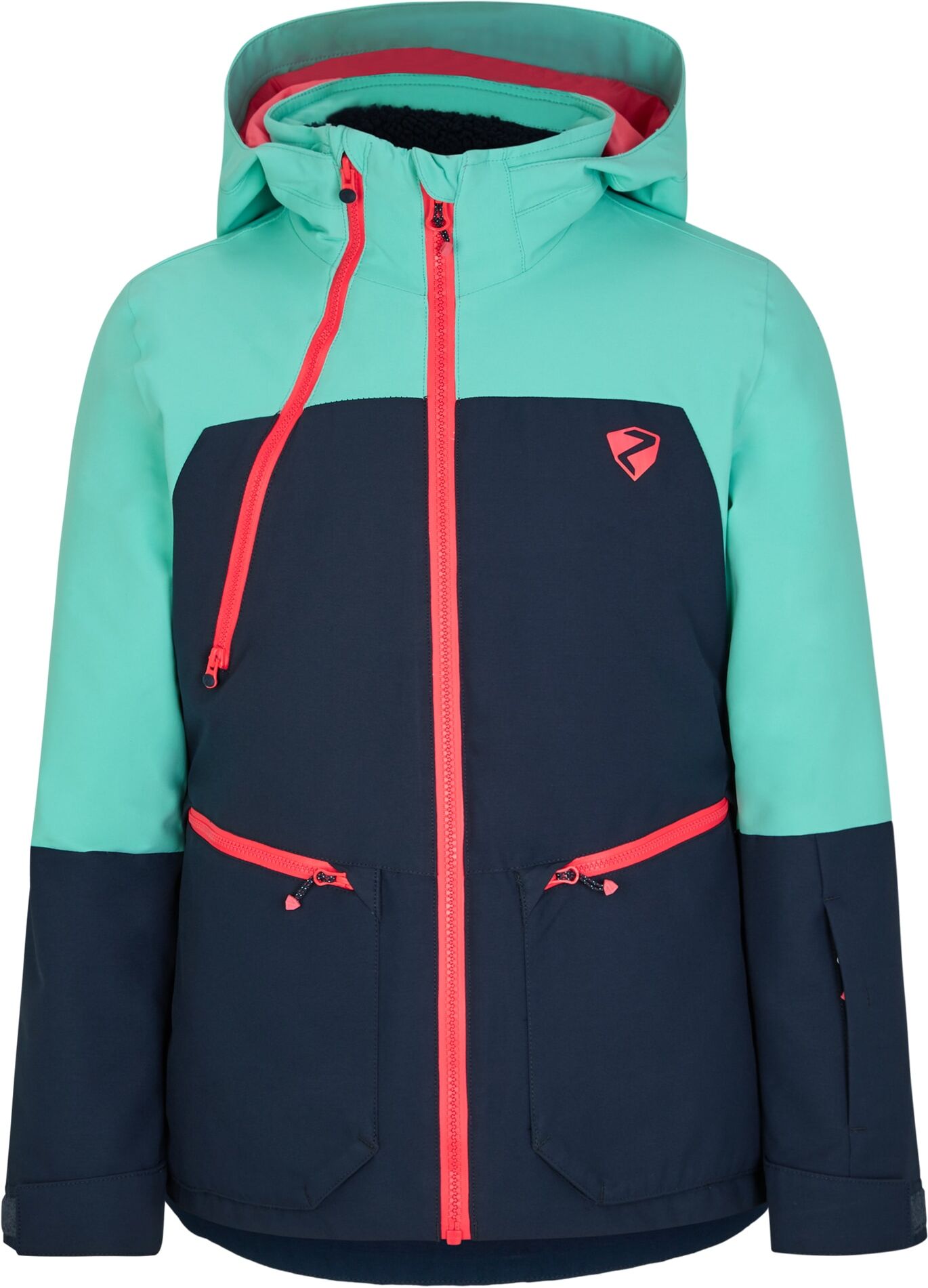 Ziener Skijacke »ALEYNA« blau  104 116 128 140 152 164 176