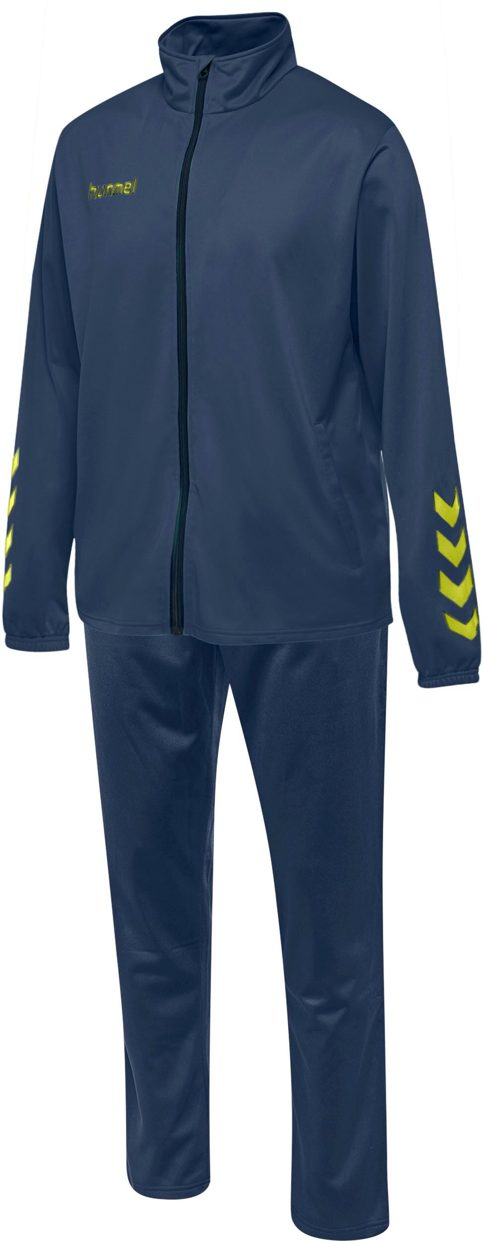 hummel Trainingsanzug »hmlPROMO KIDS POLY SUIT«, (2 tlg.) blau  128 140 152 164 176