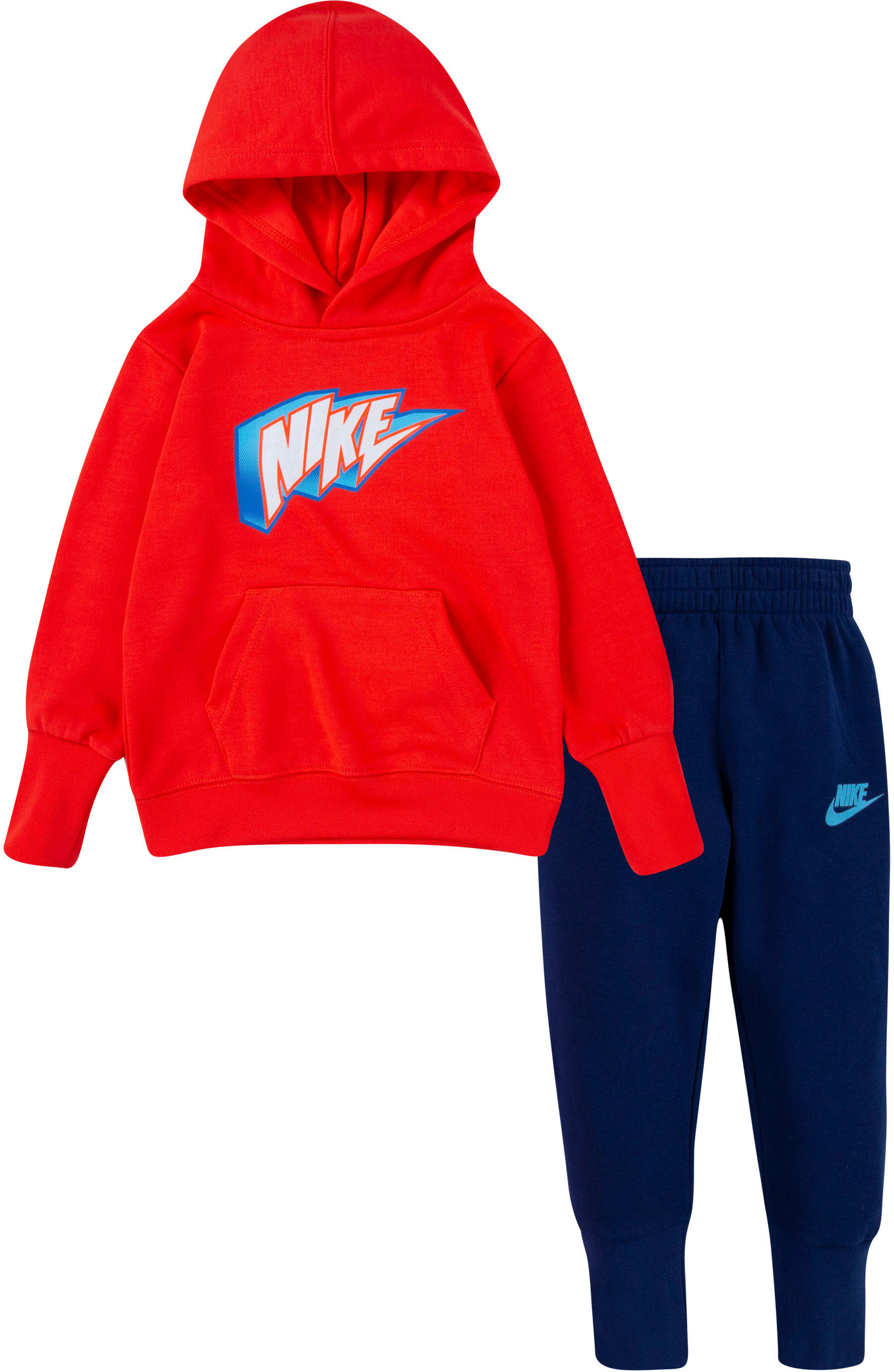 Nike Sportswear Jogginganzug »G4G FT PULLOVER PANT SET« rot  12M (80) 18M (86) 24M (92)