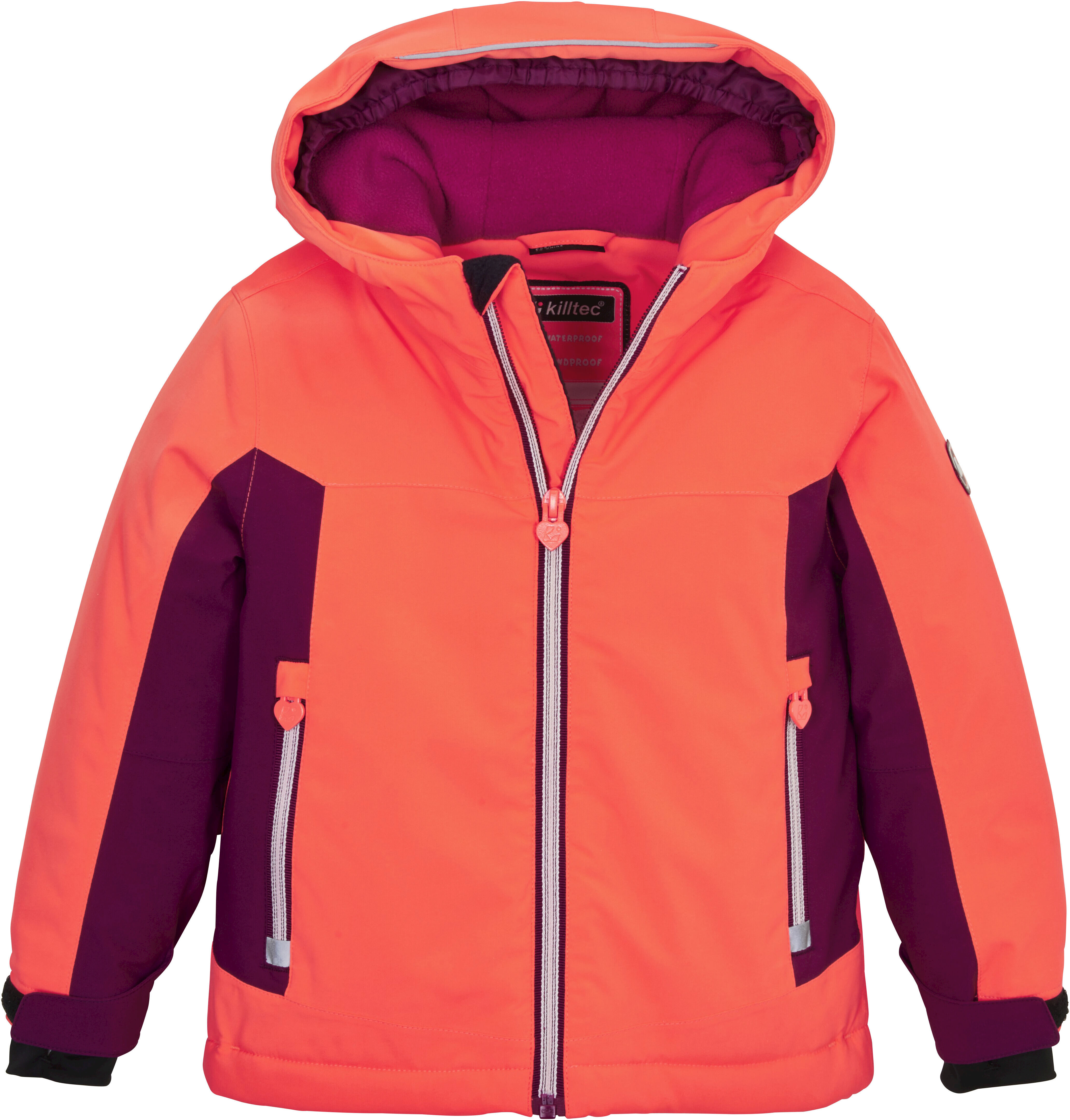 Killtec Skijacke »KW 106 MNS SKI JCKT« orange  110/116 122/128 86/92 98/104