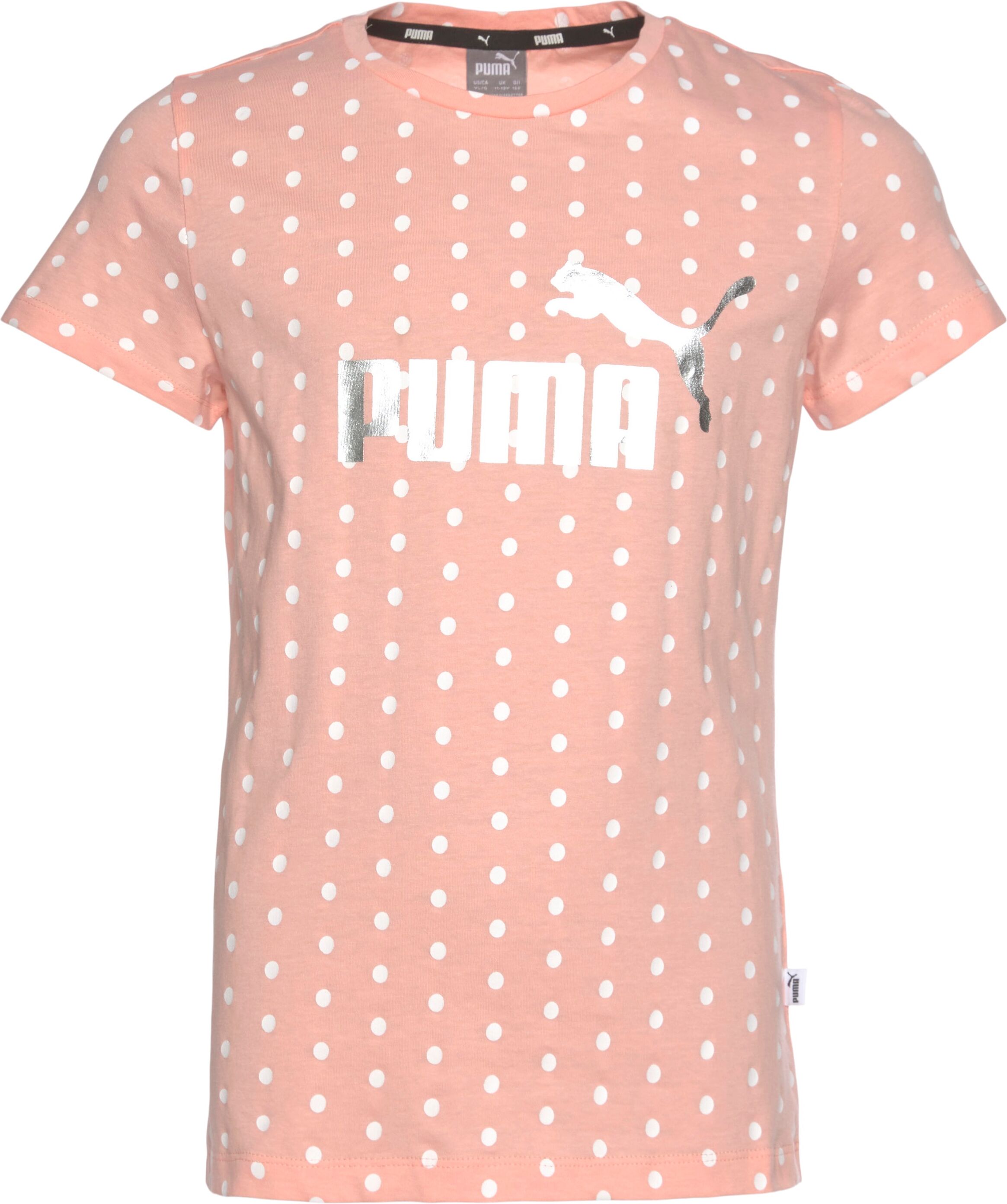 Puma T-Shirt »ESS+ Dotted Tee G« orange  128 140 152 164 176