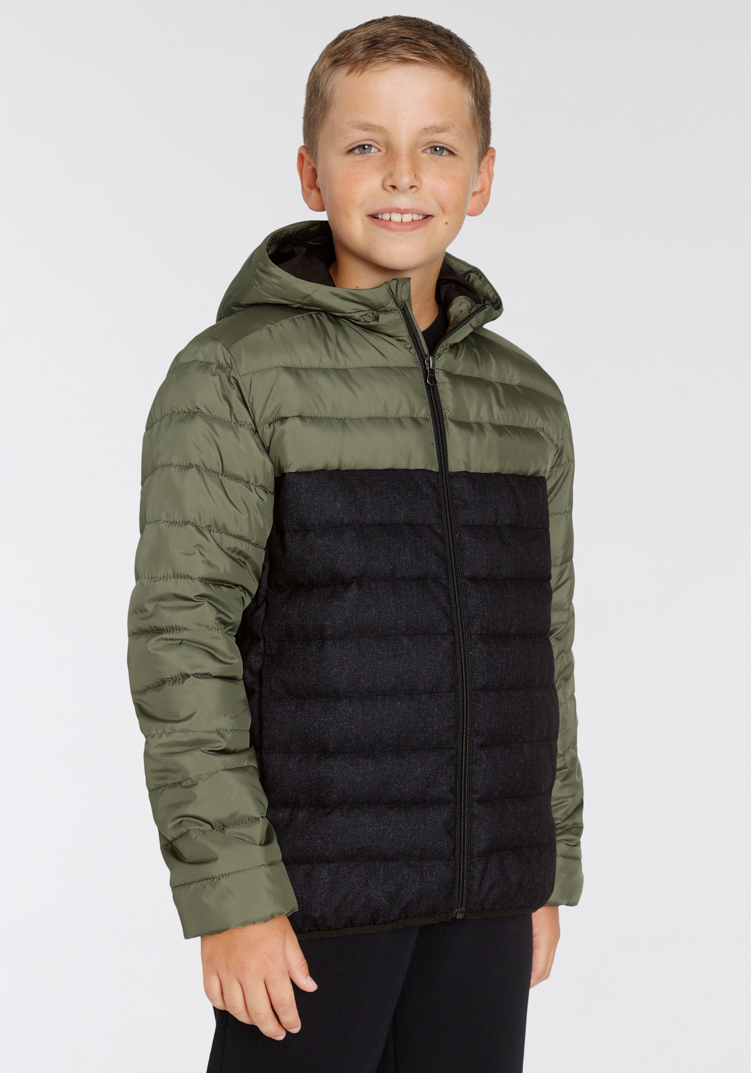 Quiksilver Steppjacke »SCALY MIX YOUTH« schwarz  10 (134/140) 12 (146/152) 14 (158/164) 16 (170/176)