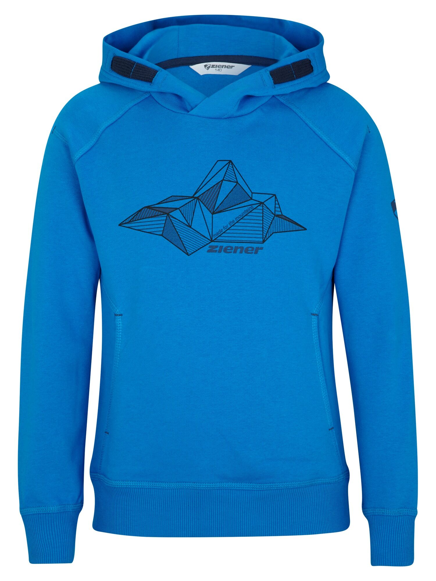 Ziener Hoodie »JALINA Junior« blau  104 116 128 140 152 164 176