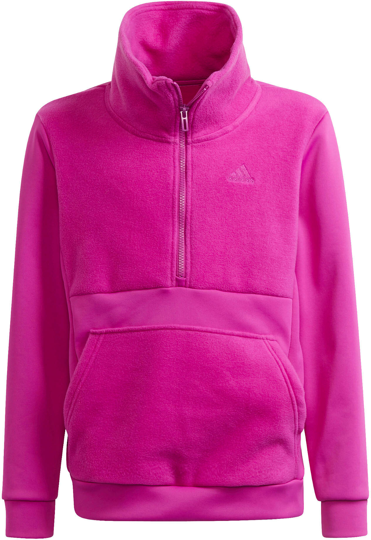 Adidas Performance Sweatshirt »FLEECE HALF-ZIP DESIGNED2MOVE AEROREADY... lila  128 134 140 152 164 170