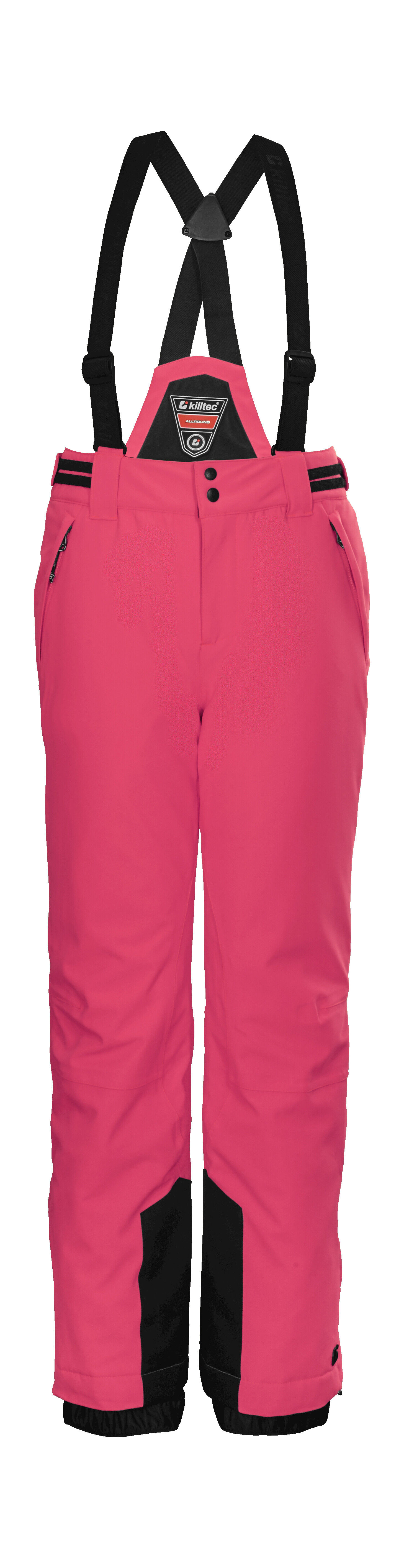 Killtec Skihose »KSW 77 GRLS SKI PNTS« Floral Pink  116 128 140 152 164 176