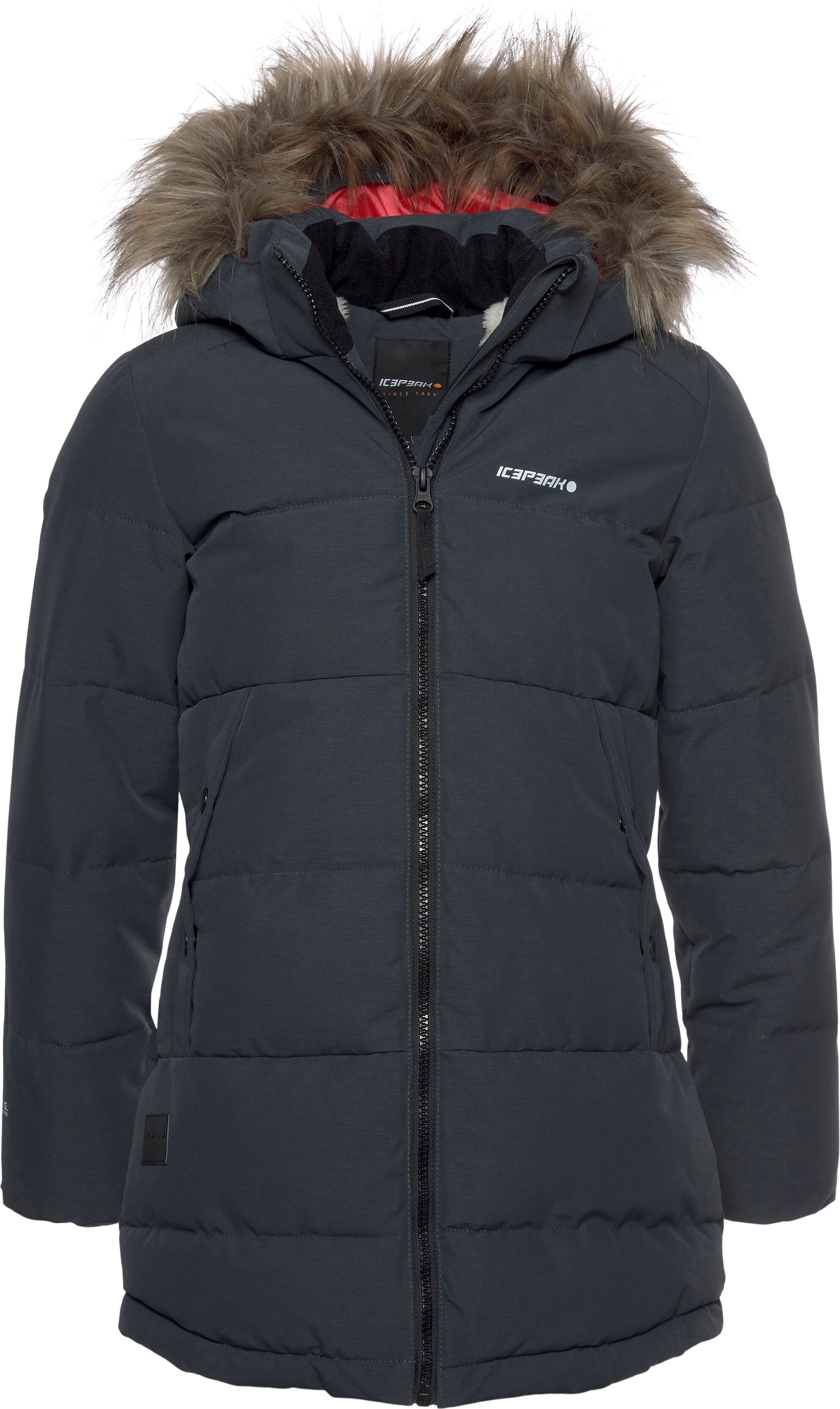 Icepeak Steppjacke »KEMAH« grau  128 140 152 164 176