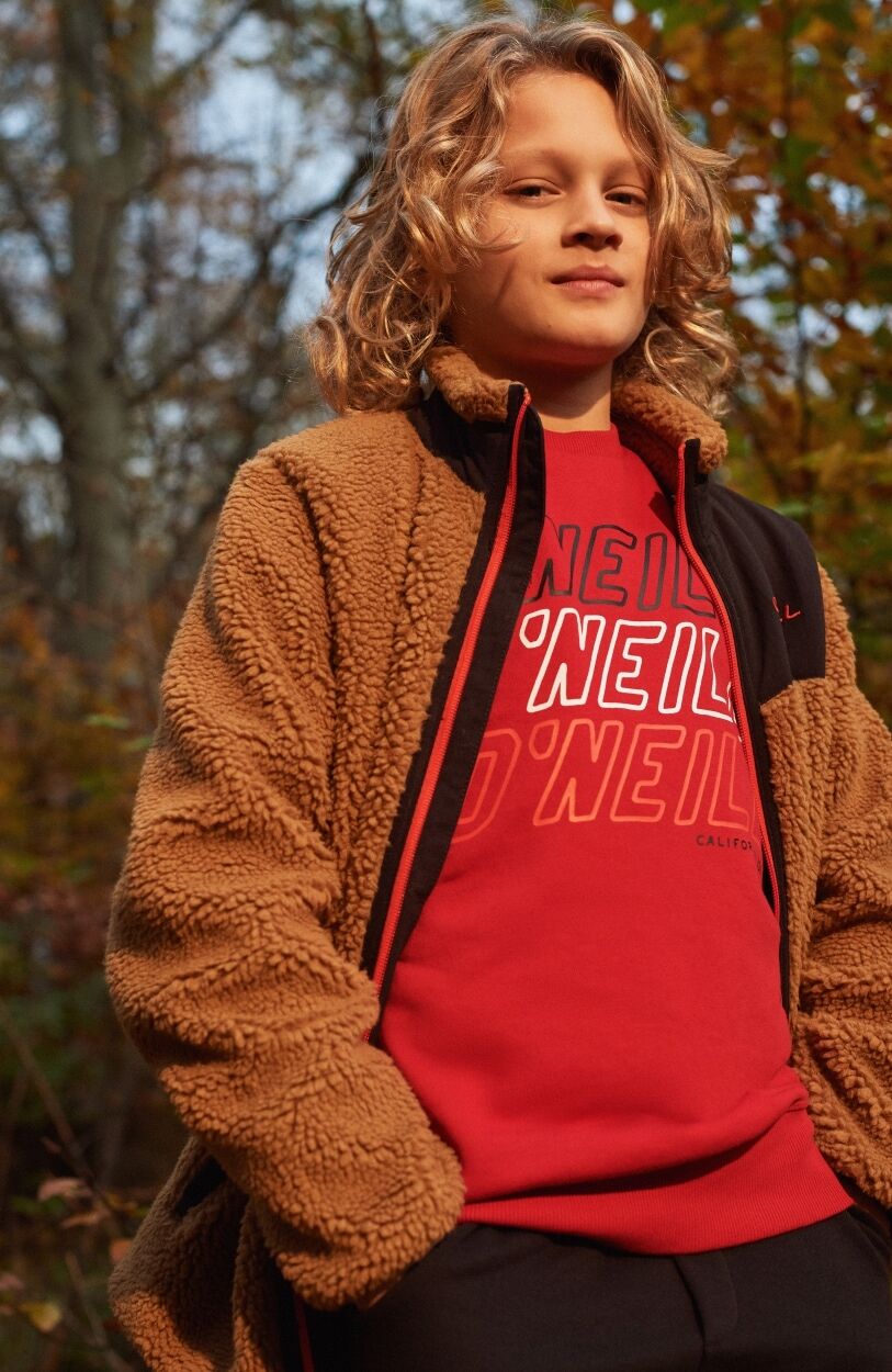 O'Neill Sweatshirt »All Year Crew Sweatshirt« rot  104 116 128 140 152 164 176