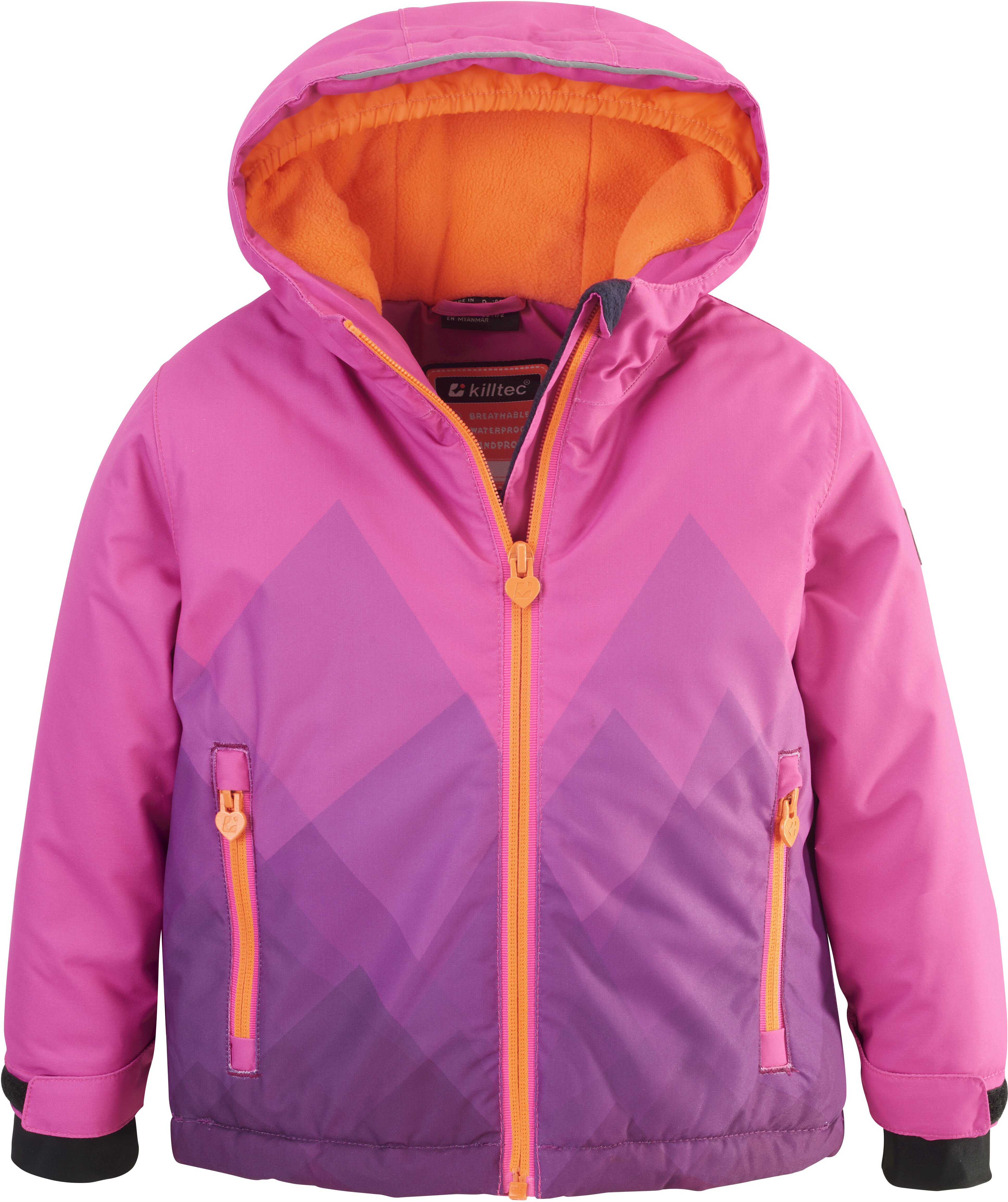 Killtec Skijacke »KW 106 MNS JCKT« Floral Pink  110/116 122/128 86/92 98/104