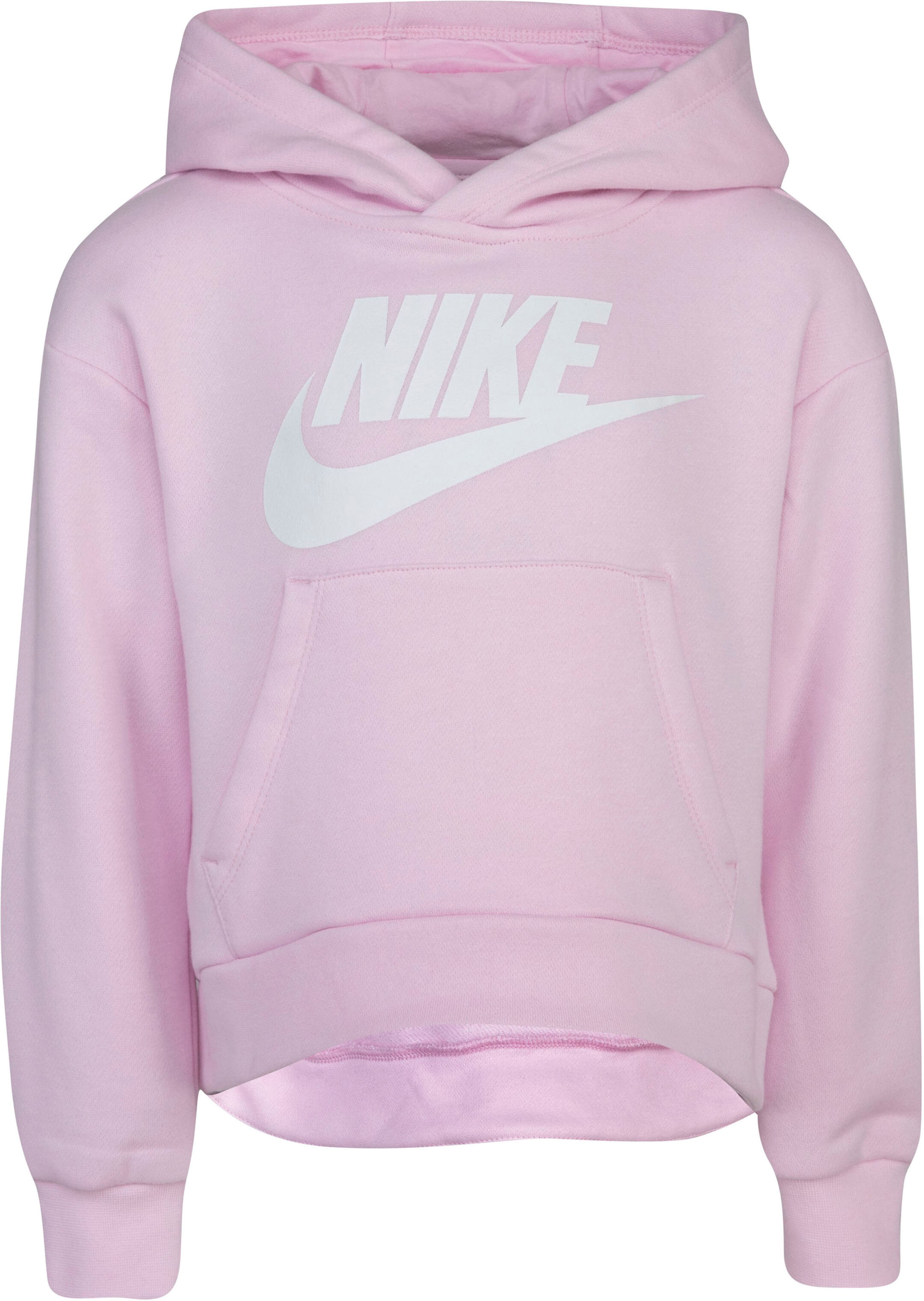 Nike Sportswear Kapuzensweatshirt »CLUB FLEECE HIGH LOW PULLOVER« rosa  3T (98) 4 (104) 5 (110) 6 (116) 7 (122)