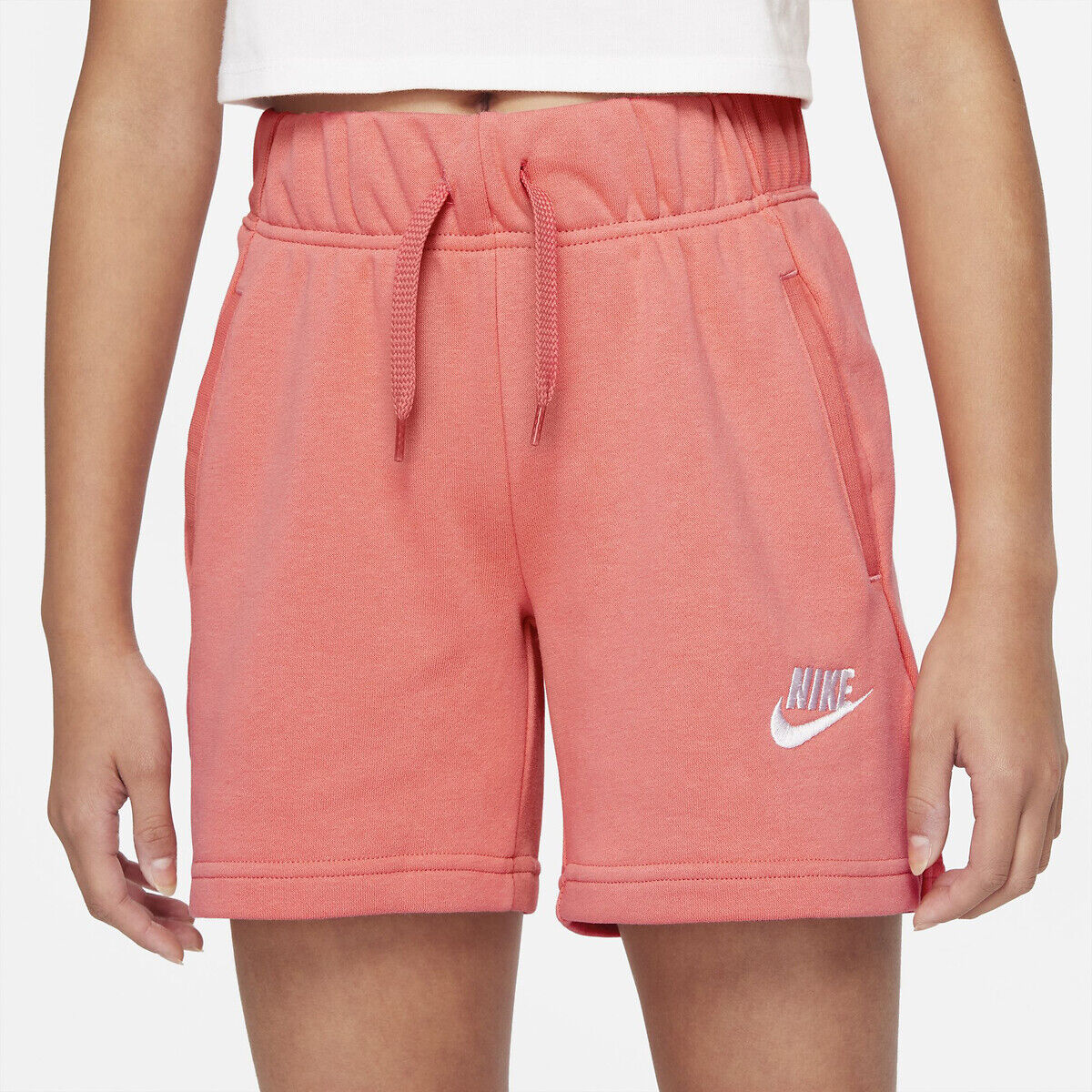 NIKE Shorts aus Sweatware, 6-16 Jahre ROSA