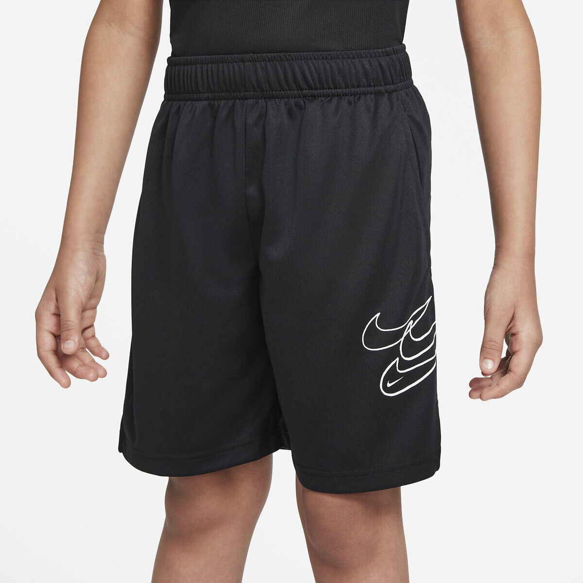 NIKE Shorts, 6-16 Jahre SCHWARZ