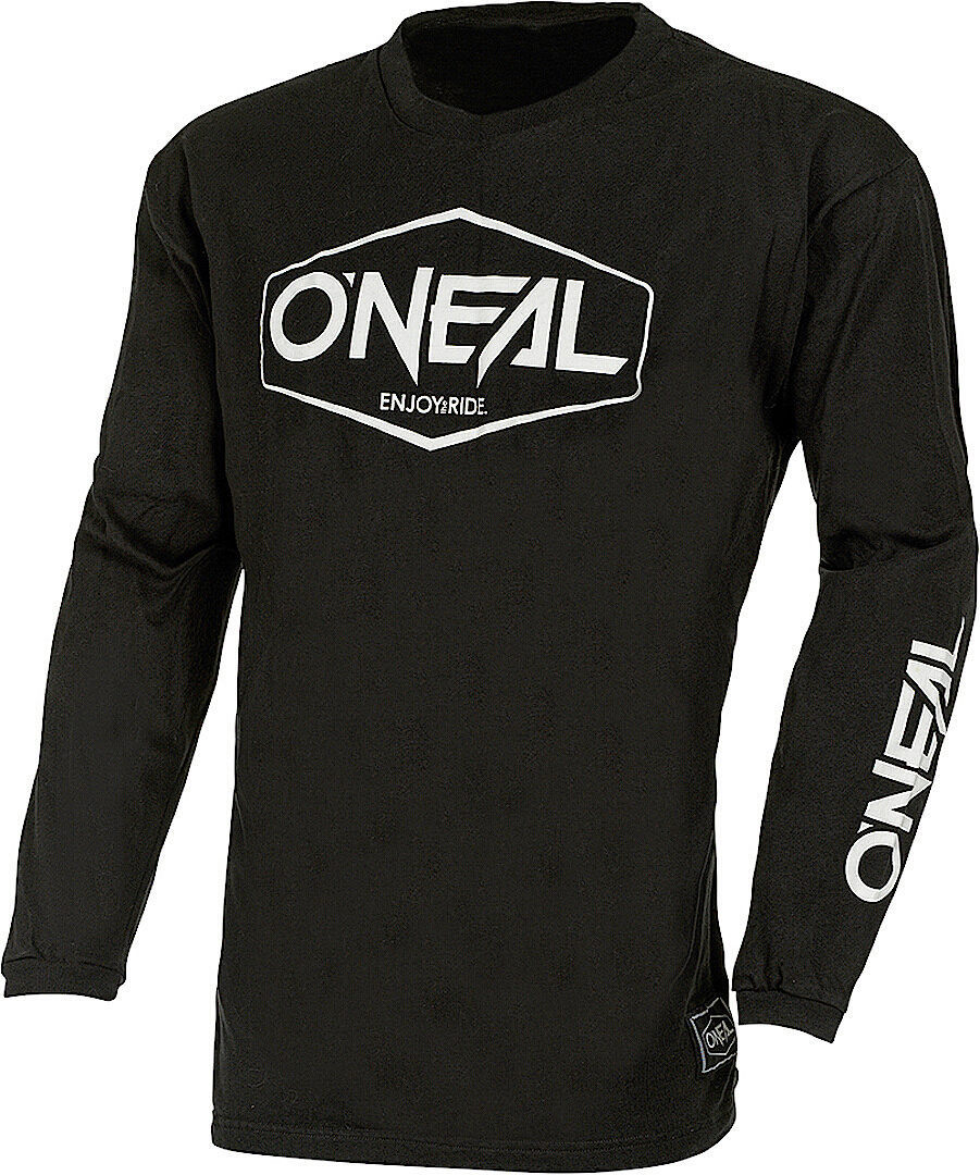 Oneal Element Cotton Hexx V.22 Jugend Motocross Jersey S Schwarz Weiss