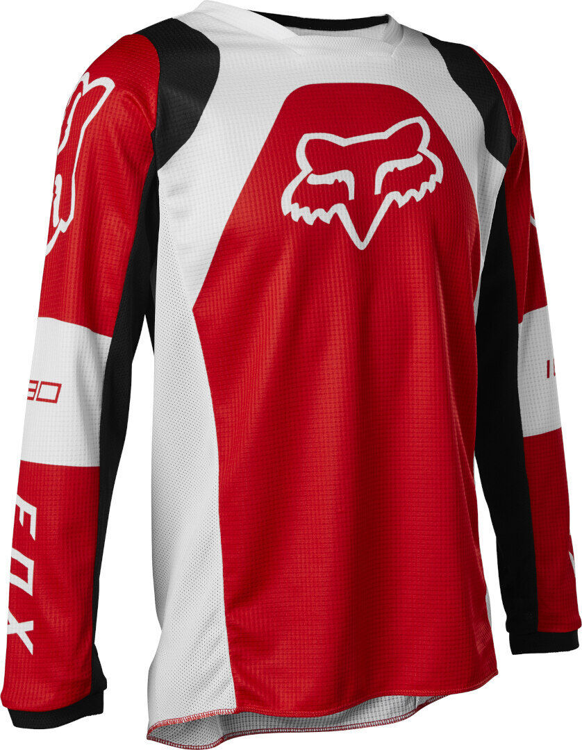 FOX 180 Lux Jugend Motocross Jersey M Rot