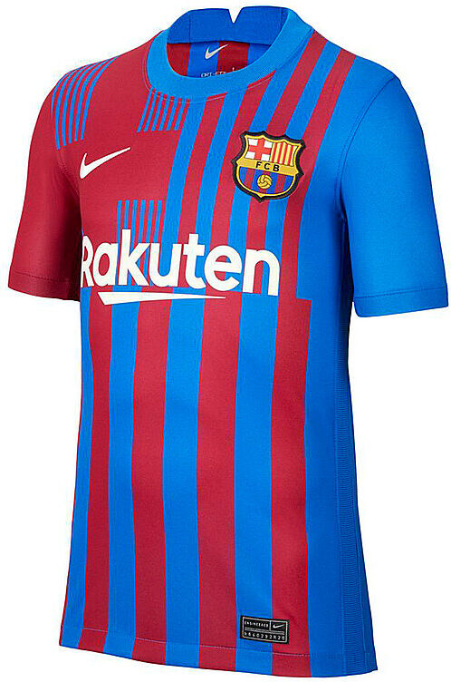 NIKE Kinder Heimtrikot FC Barcelona Stadium 21/22 rot   Größe: 140-152   CV8222 Auf Lager Unisex 140-152