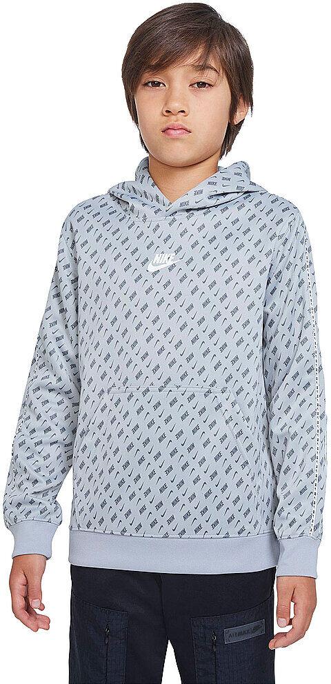 NIKE Jungen Hoodie Sportswear grau   Größe: 128-140   DM4691 Auf Lager Unisex 128-140