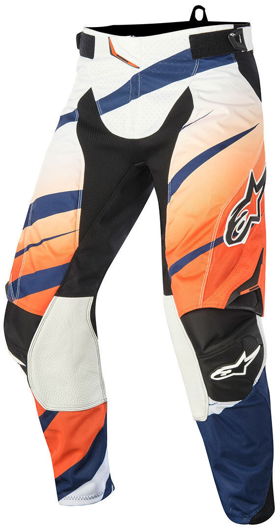 Alpinestars Techstar Venom Motokrosové kalhoty 2015 28 Bílá Modrá Oranžová