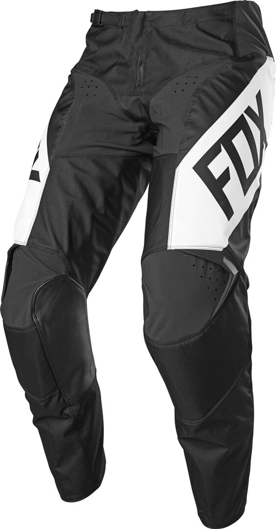 Fox 180 REVN Mládež Motokrosové kalhoty XL Černá Bílá