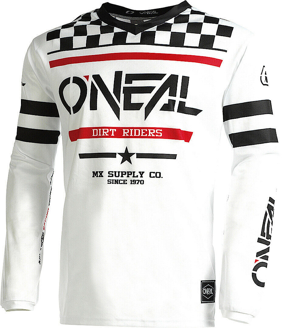 Oneal Element Squadron V.22 Mládež Motokrosový dres XS Bílá