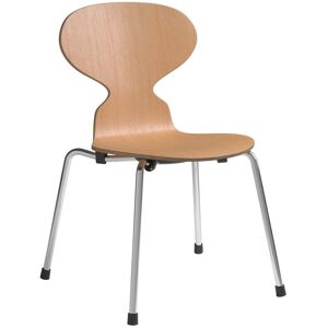 Fritz Hansen - Ant Kinderstuhl, Chrom / oregon pine