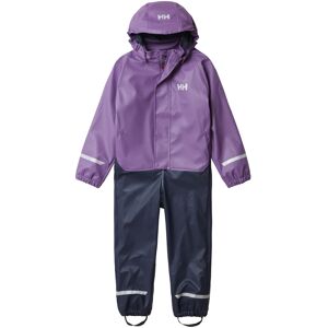 Helly Hansen Kids Bergen Fleece PU Suit Colorblock / Blau / Lila, Kinder Overalls & OnePiece, Größe 98 - Farbe Crushed Grape