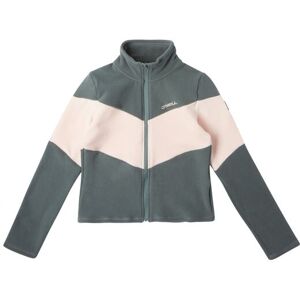 O''Neill ONeill Girls Diamond Fleece Colorblock / Grau / Pink, Mädchen Ski- & Snowboardjacken, Größe 128 - Farbe Balsam Green Colour Block